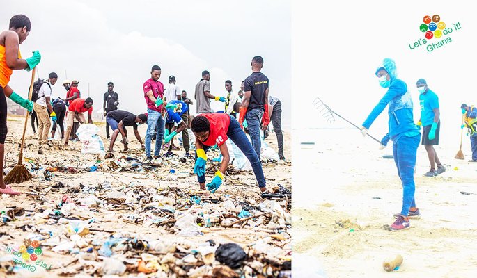 Beach Cleaning Ghana