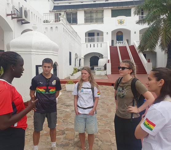 Pro-Passion Projects interns visit to Osu castle